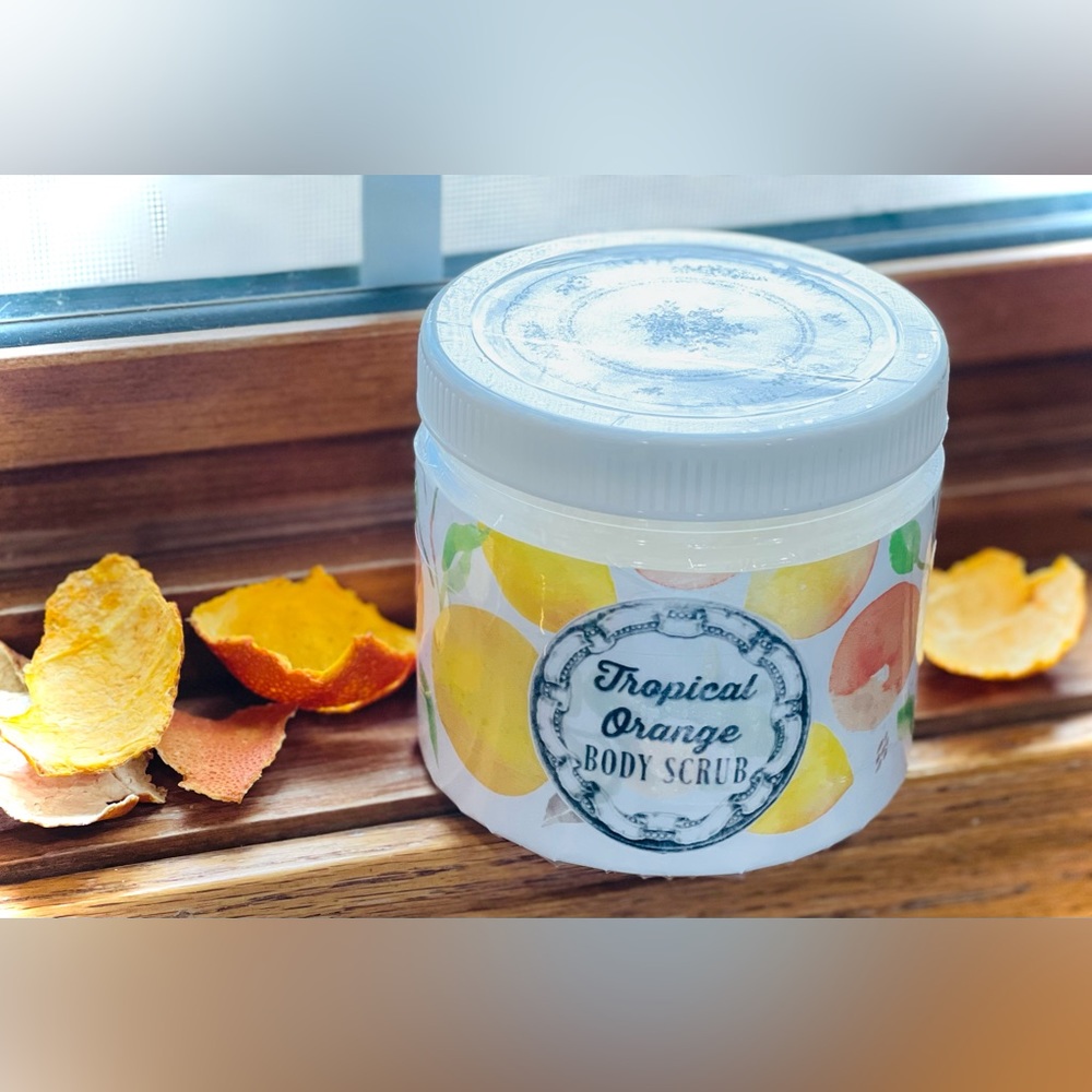 gift set box, citrus: sugar scrubs, bath salts, room spray, etc, custom possib